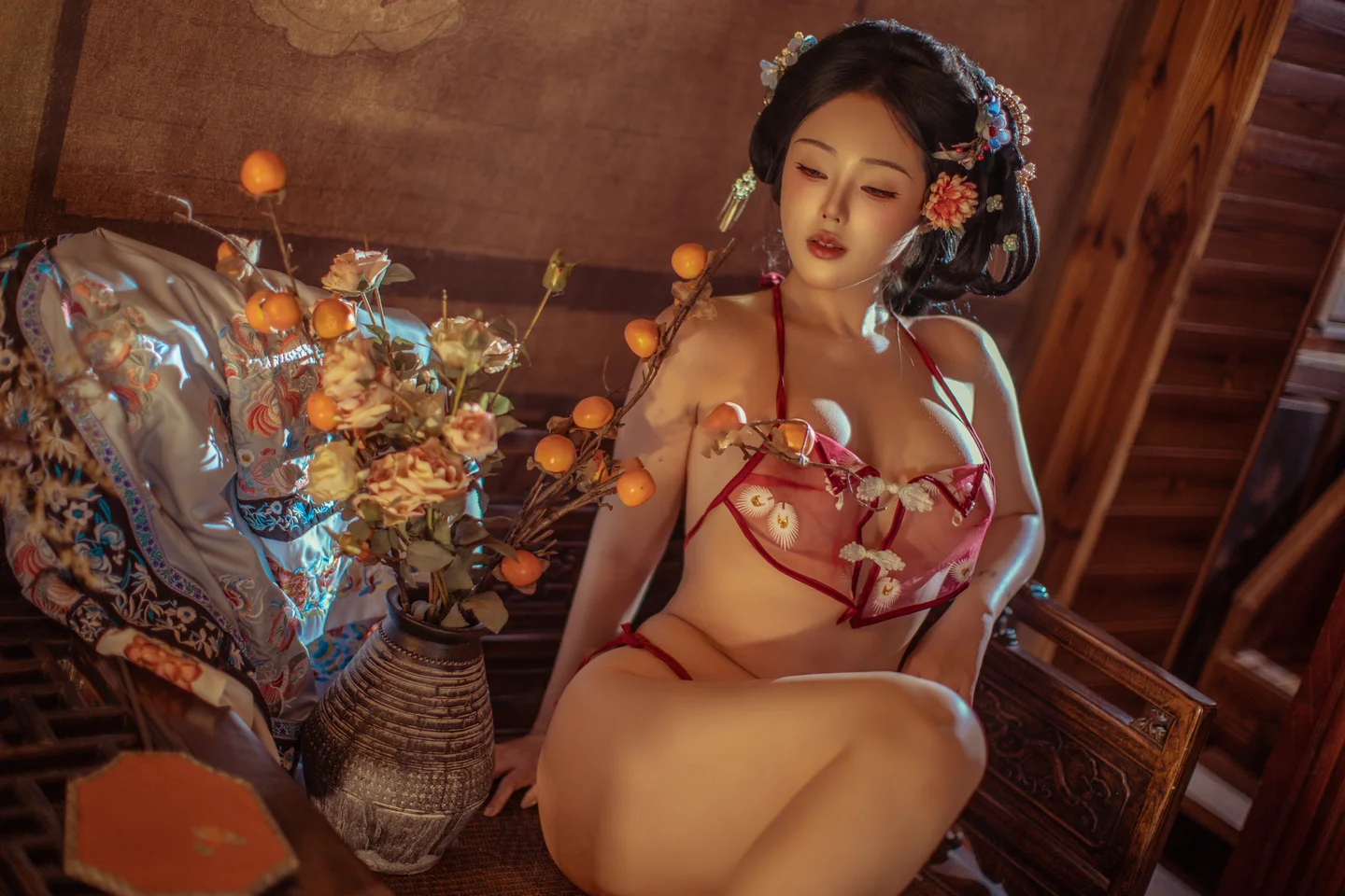 钛合金TiTi - 胭脂扣 [108P,2V-1.07GB] tg@simisebaisi 【丝足阁】033.webp